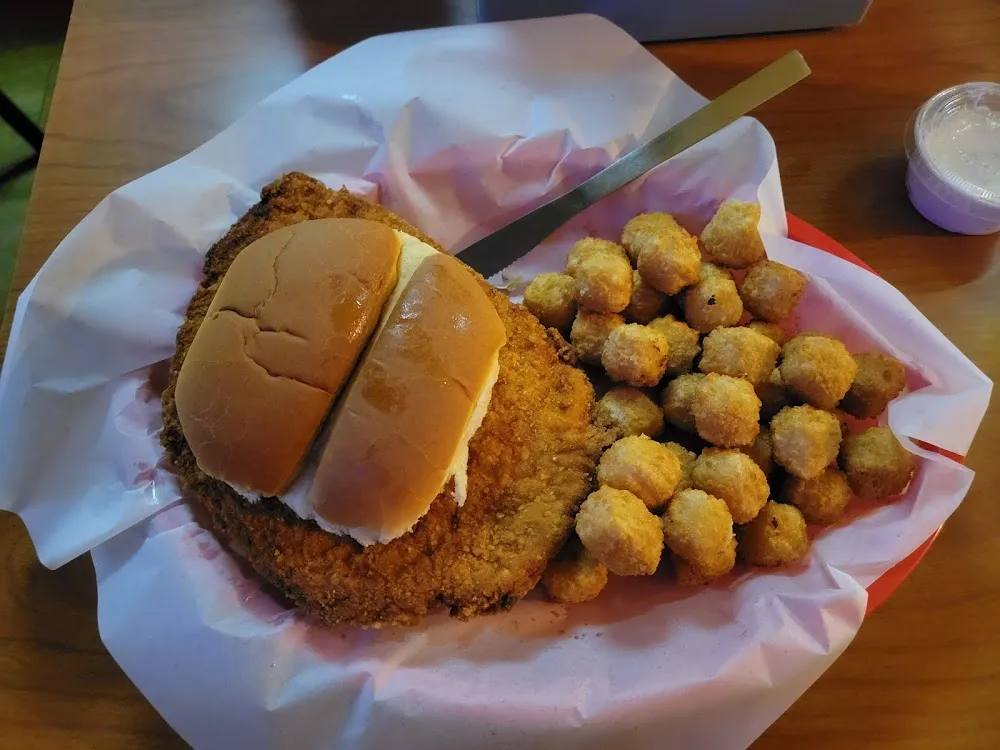 Omemade Tenderloin Sandwichh